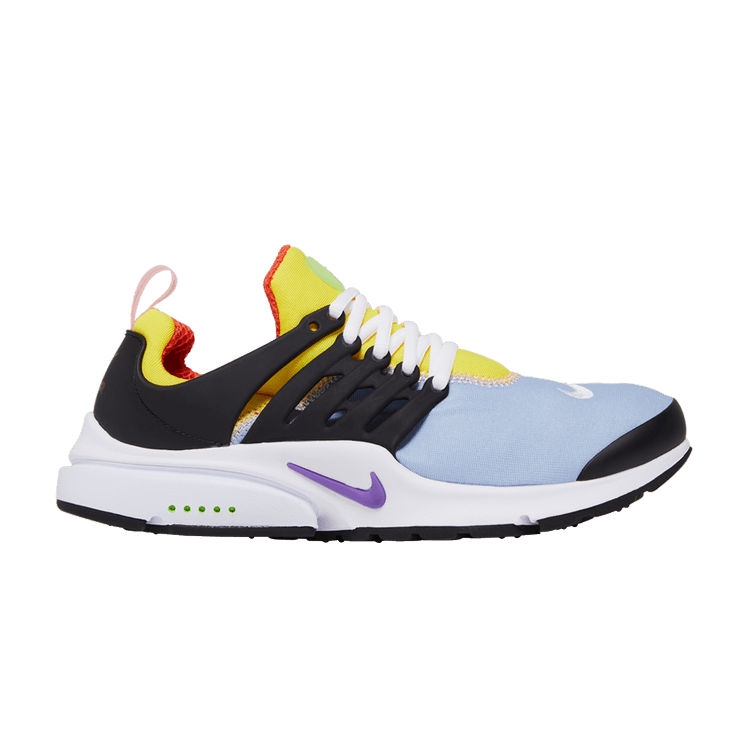 Nike Air Presto 'Cobalt Bliss Yellow' — Black/Action Grape/White/Cobalt Bliss/White/Opti Yellow/Picante Red