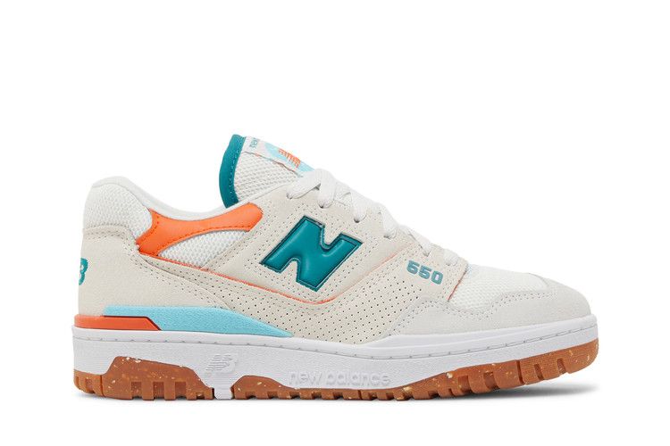 New Balance Wmns 550 'Sea Salt Verdigris' — Sea Salt/Verdigris/Poppy
