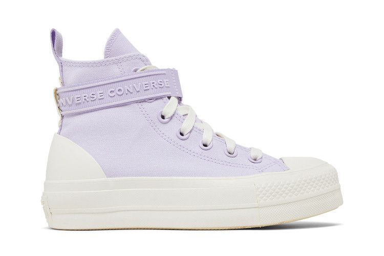 Converse Wmns Chuck Taylor All Star Lift Platform Utility Strap High 'Vapor Violet' — Vapor Violet/Vapor Violet