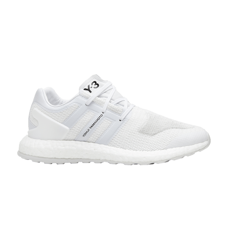 adidas Y-3 PureBoost 'Crystal White' — Crywht/Ftwwht/Crywht