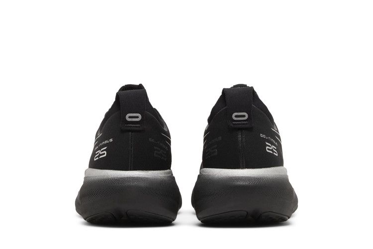 Asics Gel Nimbus 25 Platinum 'Black Pure Silver' — Black/Pure Silver