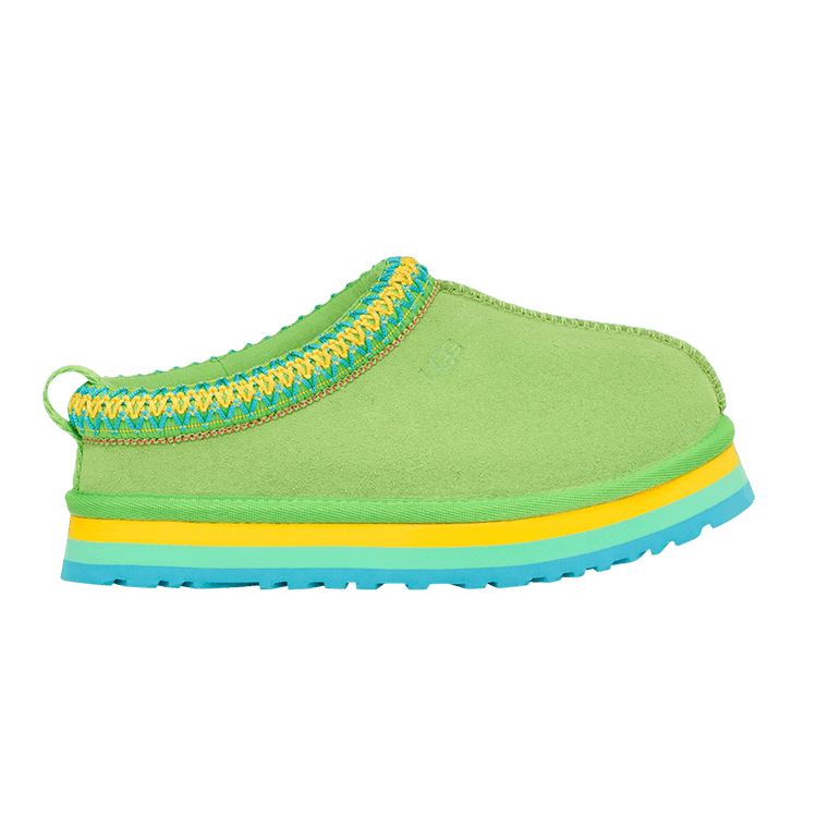 UGG Tazz Slipper Kids 'Green' — Green Multi