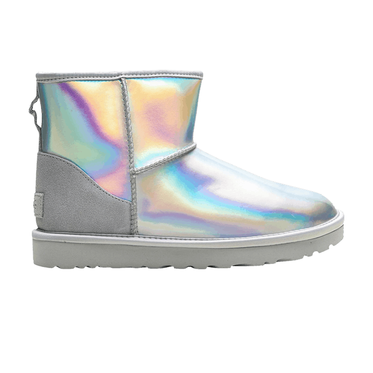 UGG Wmns Classic Mini Boot 'Glacier Grey Iridescent' — Glacier Grey