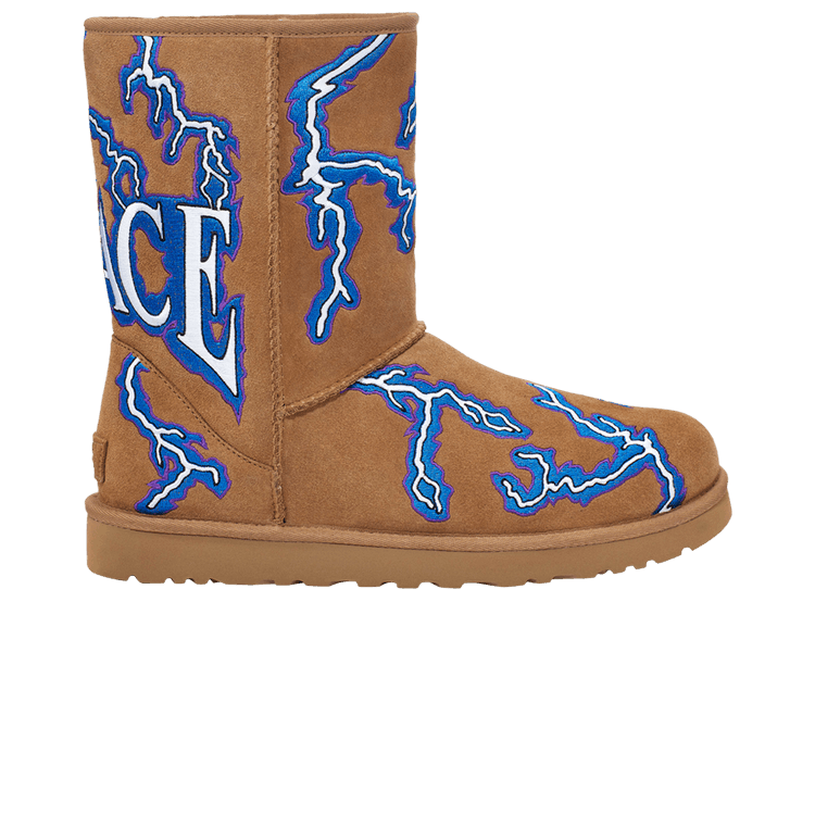 Palace x UGG Classic Boot 'Lightning Pack - Chestnut' — Chestnut
