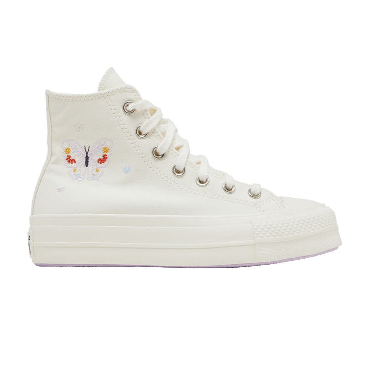 Converse Wmns Chuck Taylor All Star Lift Platform High 'Butterfly Wings' — Egret/Decade Pink
