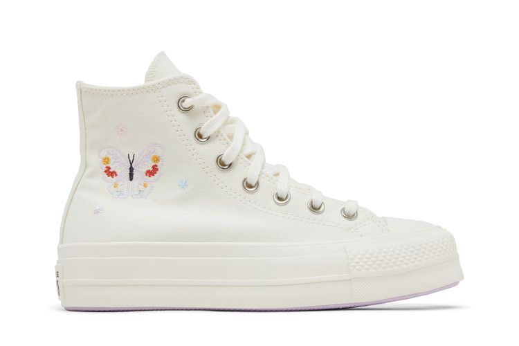 Converse Wmns Chuck Taylor All Star Lift Platform High 'Butterfly Wings' — Egret/Decade Pink