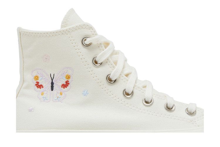 Converse Wmns Chuck Taylor All Star Lift Platform High 'Butterfly Wings' — Egret/Decade Pink