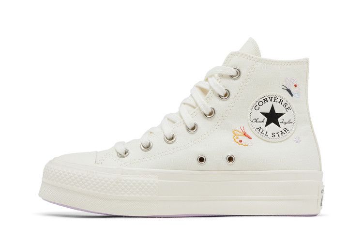 Converse Wmns Chuck Taylor All Star Lift Platform High 'Butterfly Wings' — Egret/Decade Pink