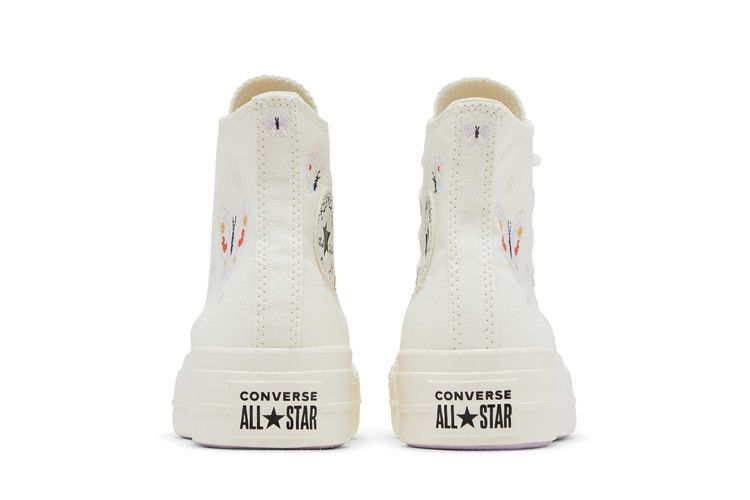 Converse Wmns Chuck Taylor All Star Lift Platform High 'Butterfly Wings' — Egret/Decade Pink