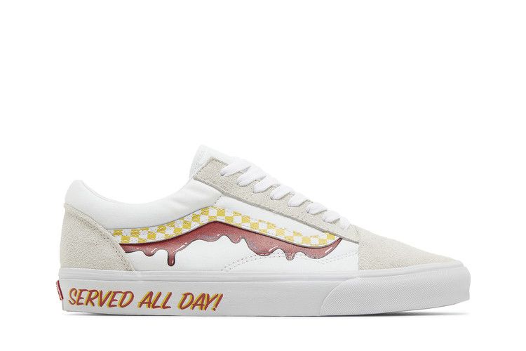 Vans Old Skool 'Van Doren Special' — True White/Red