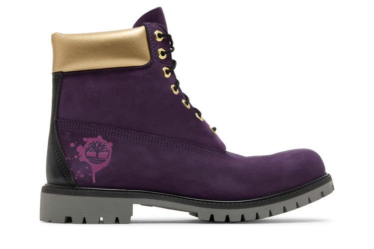Timberland 6 Inch Premium Boot 'Hip Hop Royalty' — Dark Purple Nubuck