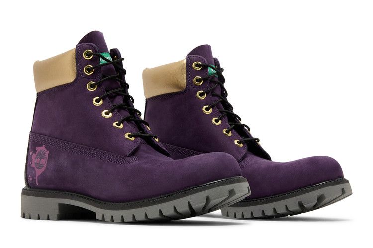 Timberland 6 Inch Premium Boot 'Hip Hop Royalty' — Dark Purple Nubuck
