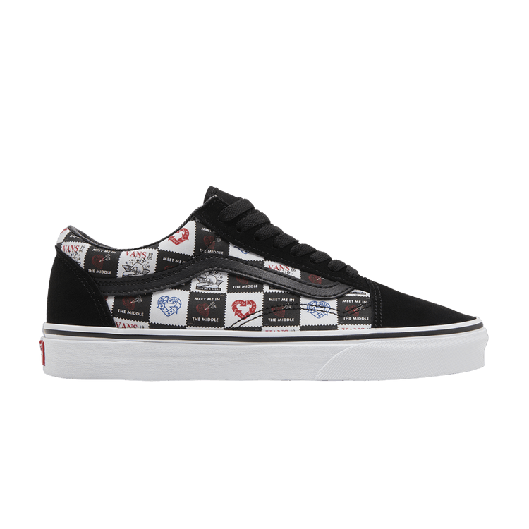 Vans Old Skool 'Love Letters' — Black/True White