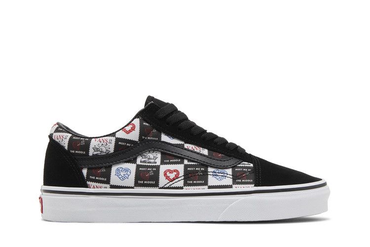 Vans Old Skool 'Love Letters' — Black/True White