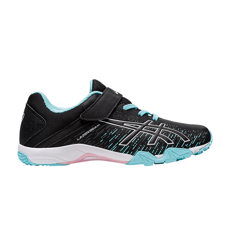 Asics Lazerbeam SH-MG GS 'Black White Aqua' — Black/White
