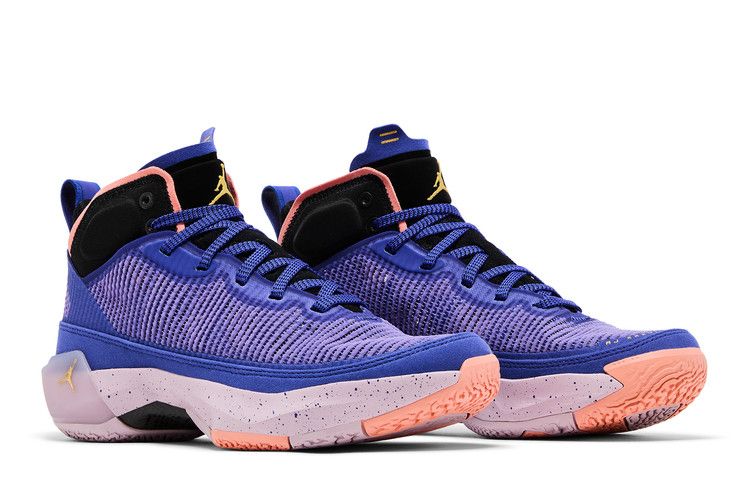 Air Jordan 37 GS 'Till Dawn' — Lapis/Black/Crimson Bliss/Saturn Gold