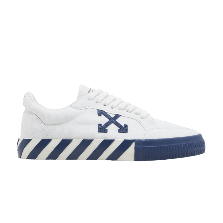 Off-White Vulc Sneaker 'White Navy Blue' — White/Blue