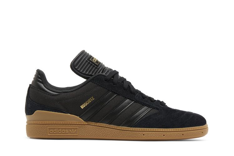adidas Busenitz 'Black Carbon Gum' — Core Black/Carbon/Gold Metallic