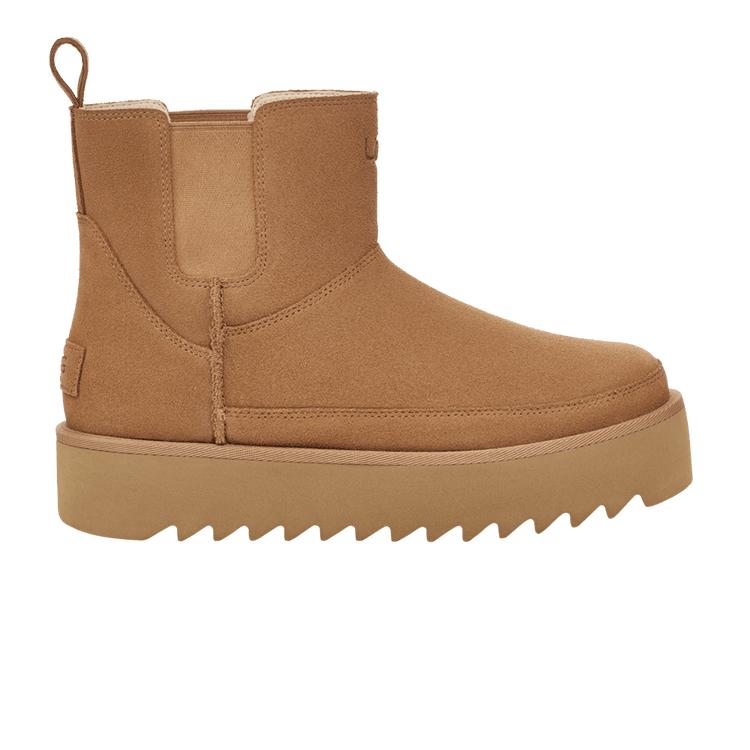 UGG Wmns Chelsea Platform Mini Boot 'Chestnut' — Chestnut