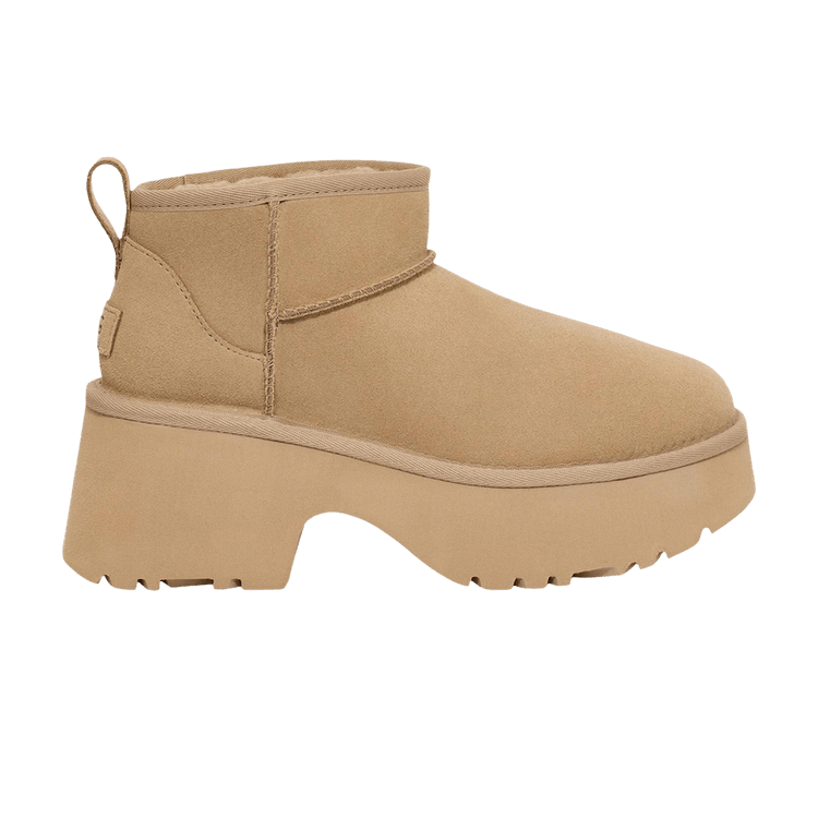UGG Wmns Classic Ultra Mini New Heights Boot 'Mustard Seed' — Mustard Seed