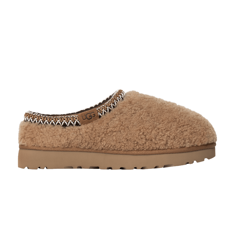 UGG Wmns Tasman Slipper 'Maxi Curly - Chestnut' — Chestnut
