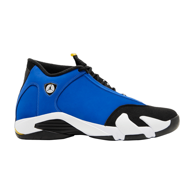 Air Jordan 14 Retro 'Laney' — Varsity Royal/Black/Varsity Maize/White