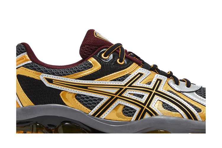 ASICS Gel Quantum Kinetic 'Carbon Pure Gold' — Carbon/Pure Gold