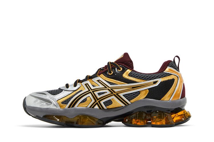 ASICS Gel Quantum Kinetic 'Carbon Pure Gold' — Carbon/Pure Gold