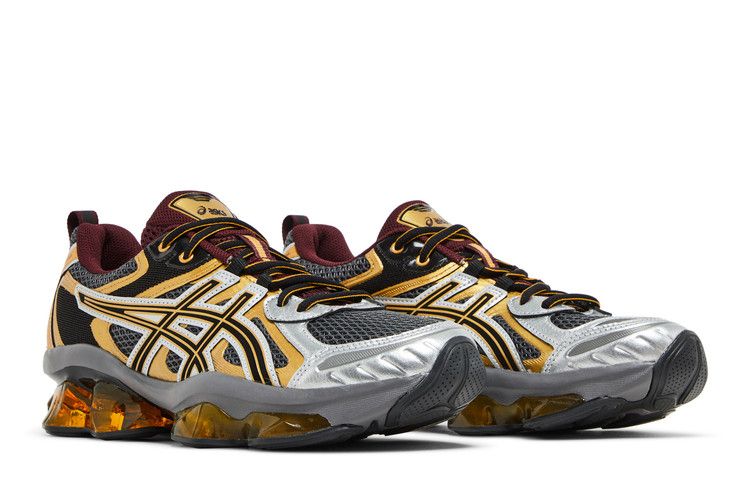 ASICS Gel Quantum Kinetic 'Carbon Pure Gold' — Carbon/Pure Gold