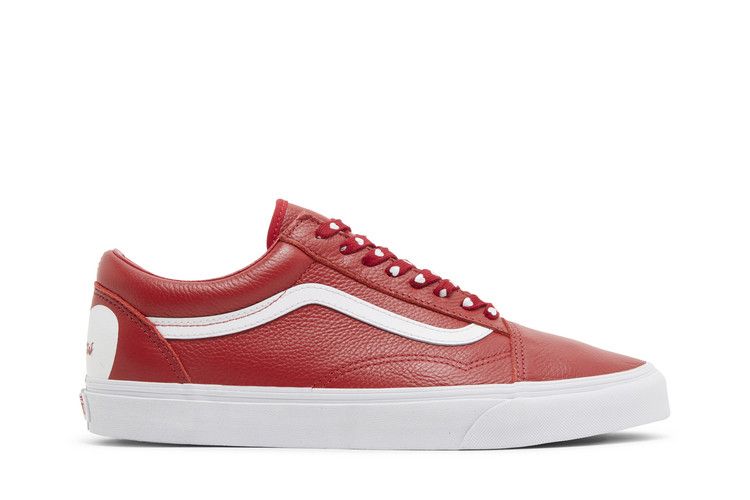 Vans Old Skool 'Waffle Lovers' — Racing Red/True White