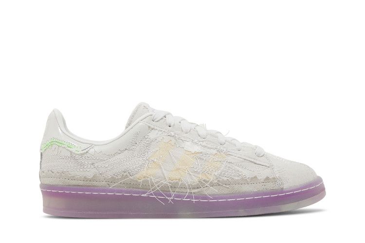 Youth of Paris x adidas Campus 80s 'White' — Crystal White/Grey One/Solar Green
