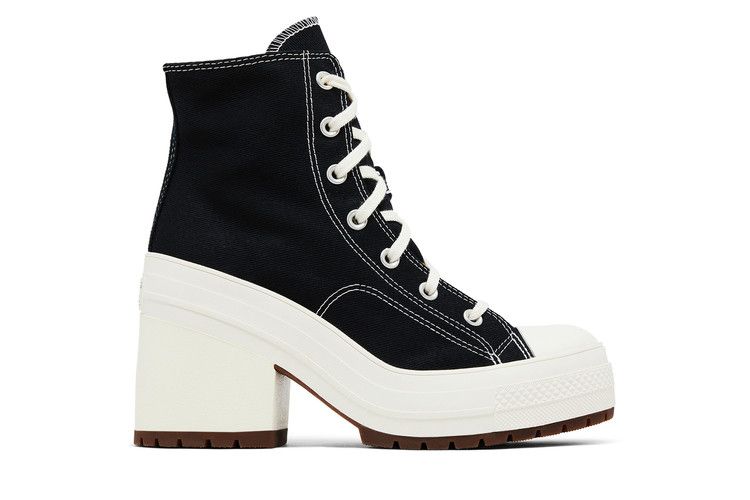 Converse Chuck 70 De Luxe Heel High 'Black Egret' — Black/Egret/Egret