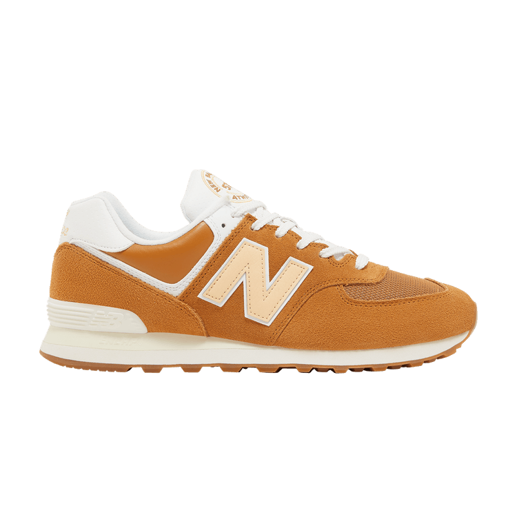 New Balance 574 'NB Athletics - Tobacco' — Brown/White