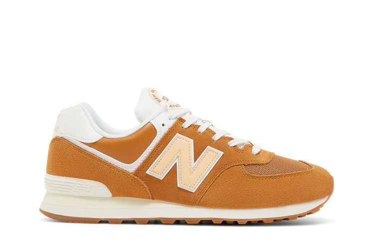 New Balance 574 'NB Athletics - Tobacco' — Brown/White