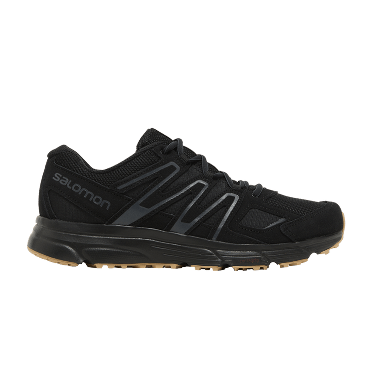Salomon X-Mission 4 Suede 'Black Gum' — Black/Ebony/Gum 3