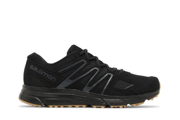 Salomon X-Mission 4 Suede 'Black Gum' — Black/Ebony/Gum 3