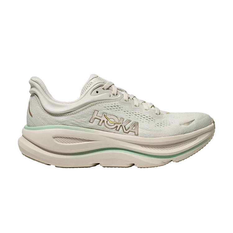 HOKA Wmns Bondi 9 'Truffle Salt Sea Glass' — Truffle Salt/Sea Glass