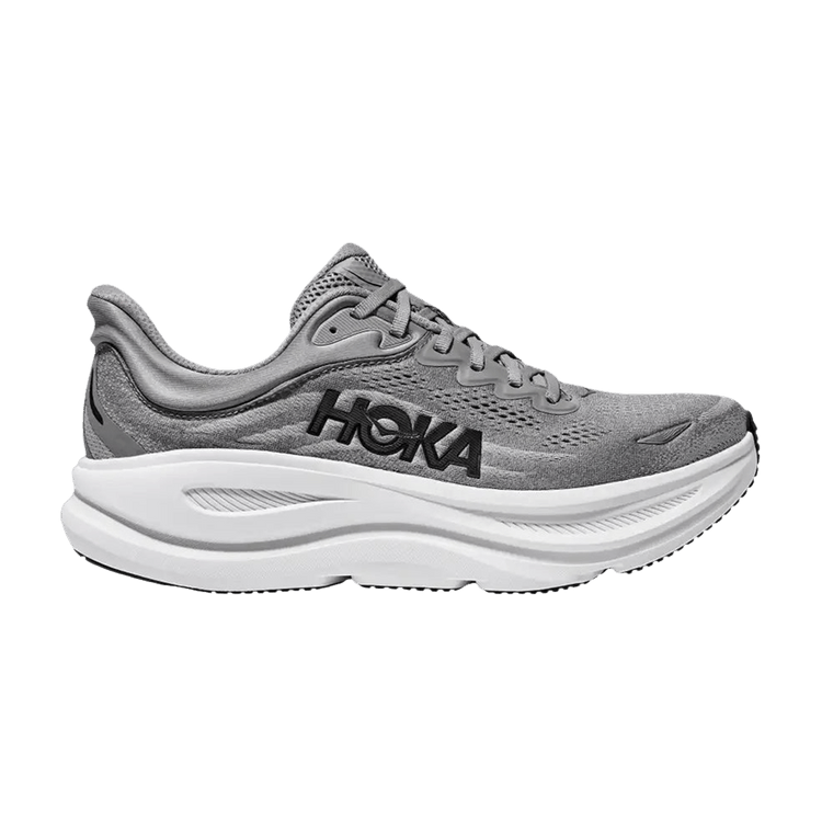 HOKA Bondi 9 2E Wide 'Galactic Grey Stellar Grey' — Galactic Grey/Stellar Grey