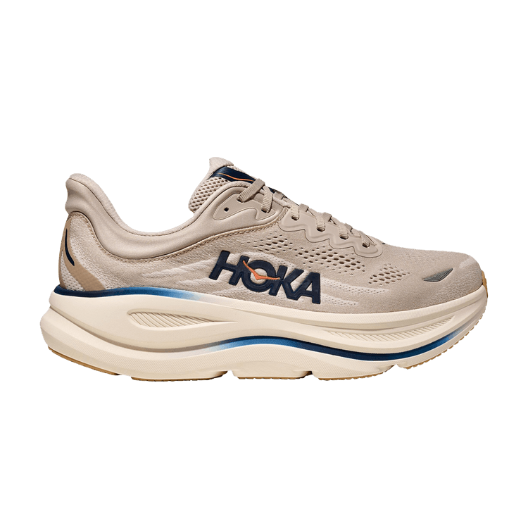 HOKA Bondi 9 2E Wide 'Stucco Grout' — Stucco/Grout