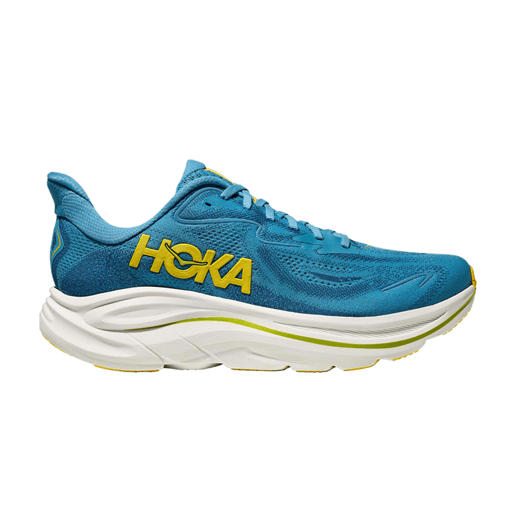 HOKA Clifton 10 2E Wide 'Alpine Blue Fog Night' — Alpine Blue/Fog Night