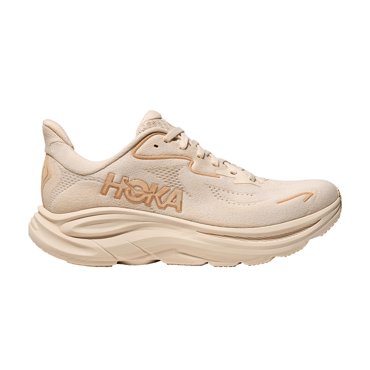 HOKA Wmns Clifton 10 D Wide 'Vanilla Birch' — Vanilla/Birch