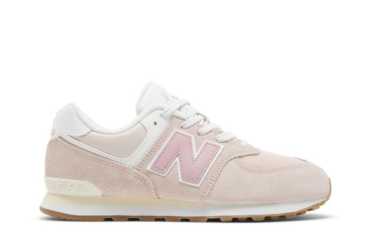 New Balance 574 Big Kid 'NB Athletics - Crystal Pink' — Crystal Pink/Hazy Rose