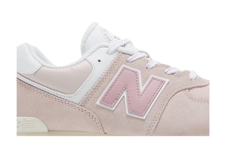 New Balance 574 Big Kid Wide 'NB Athletics - Crystal Pink' — Crystal Pink/Hazy Rose