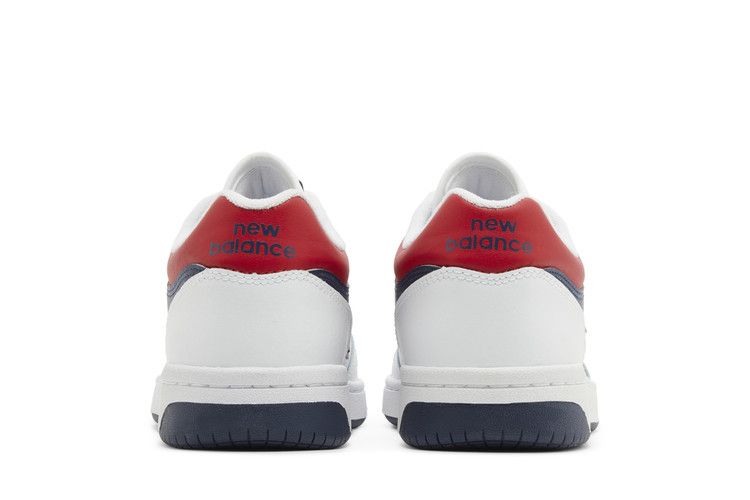 New Balance 480 'White Indigo Red' — White/Natural Indigo/Team Red