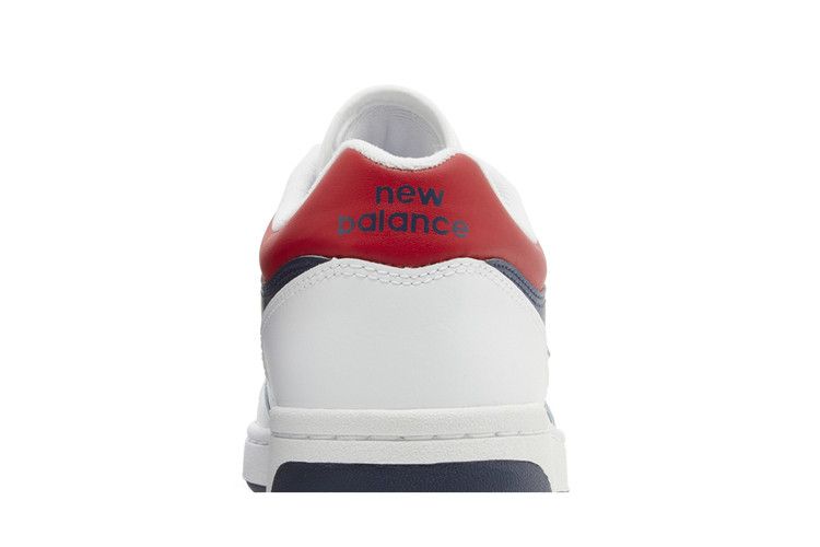 New Balance 480 'White Indigo Red' — White/Natural Indigo/Team Red
