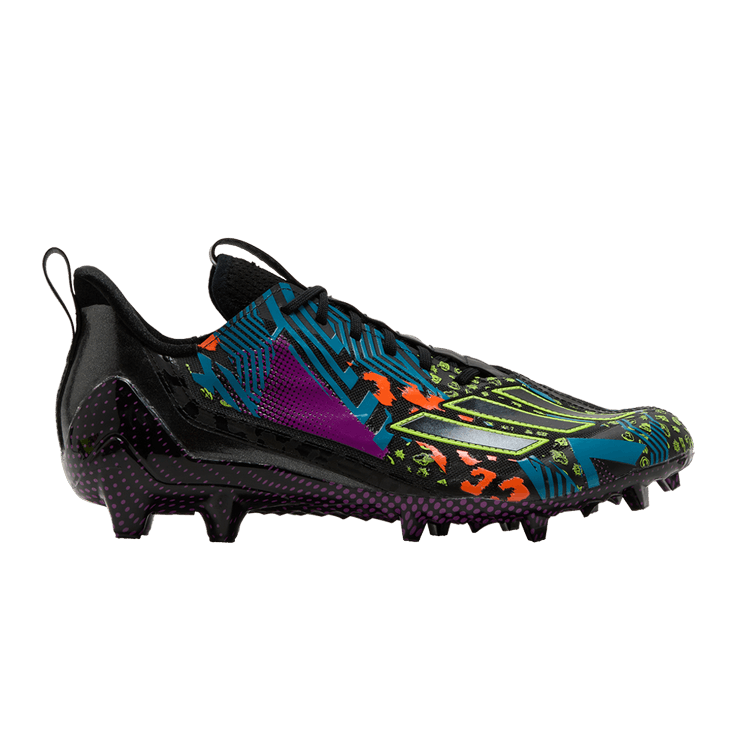 adidas Adizero 12.0 'Mismatch - Black Multi-Color' — Core Black/Team Shock Pink 2/Team Solar Orange