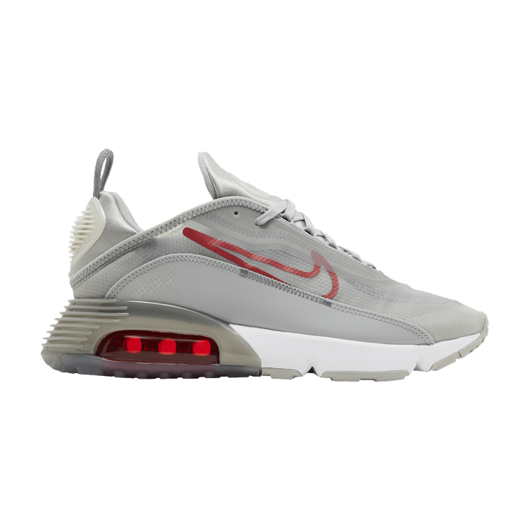 Nike Air Max 2090 'Smoke Grey University Red' — Light Smoke Grey/University Red