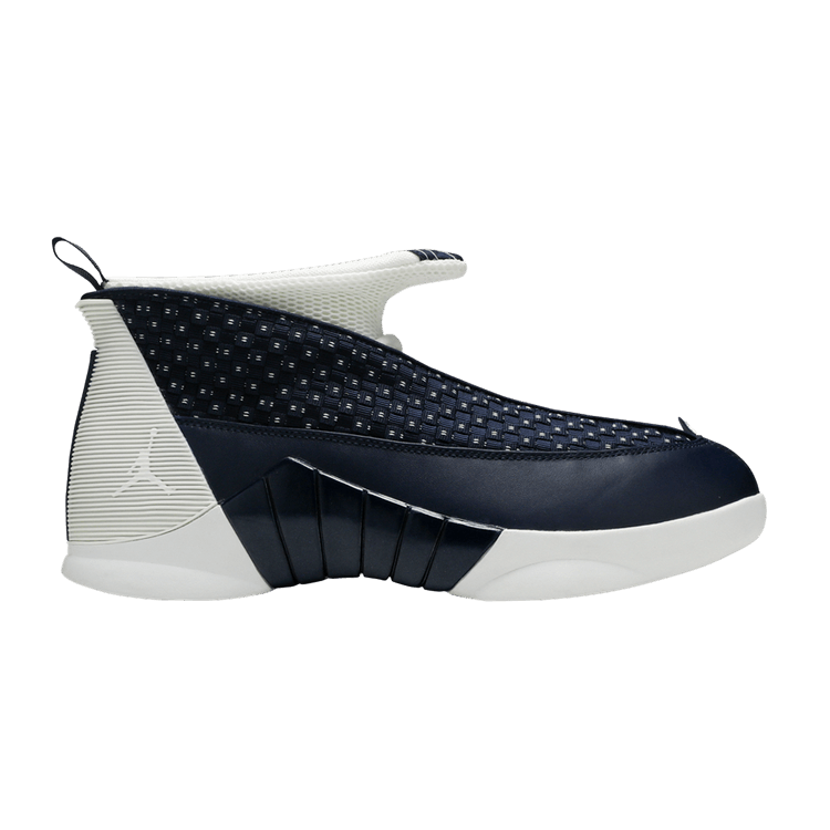 Air Jordan 15 Retro 'Obsidian' 2017 — Obsidian/White/Metallic Silver