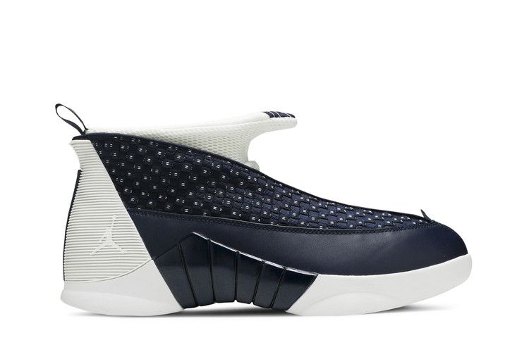 Air Jordan 15 Retro 'Obsidian' 2017 — Obsidian/White/Metallic Silver