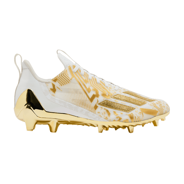 Adidas Adizero 12.0 'Mismatch - Gold Metallic' — Cloud White/Gold Metallic/Cloud White